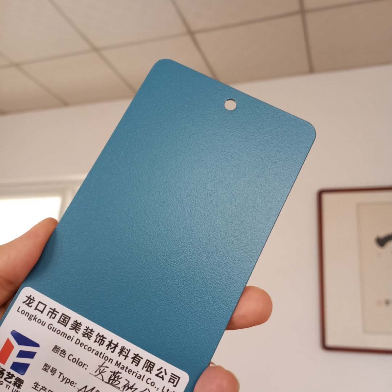 重庆 灰蓝砂纹户内静电喷涂塑粉热固型静电粉末生产厂家